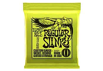 Ernie Ball 2221 Nickel Regular Slinky Takım Tel - Elektro Gitar Teli 010-046