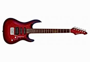 Aria Pro II MAC-STD MRS (Metallic Red Shade) - Elektro Gitar