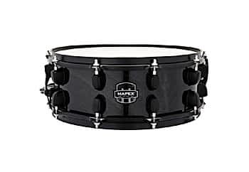 Mapex MPNMP4550B MPX Maple/Poplar Hybrid Shell Snare Drum MB - Midnight Black - 14 x 5,5 Trampet